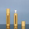 3ml/5ml/10ml/15ml Pack of 10 Mini Glass Roller Bottles with Ball Rollerball Glass Bottles with Bamboo Case Empty Bottles