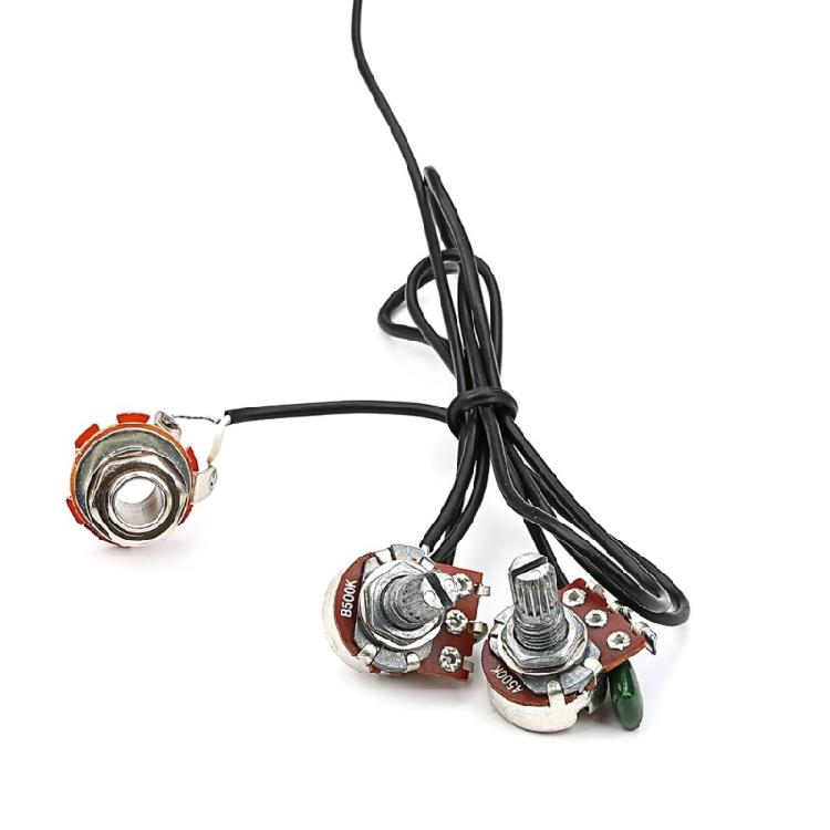 Prewired 6-String Guitar Pickup Soundhole Prewired Active Pickup Guitar Part