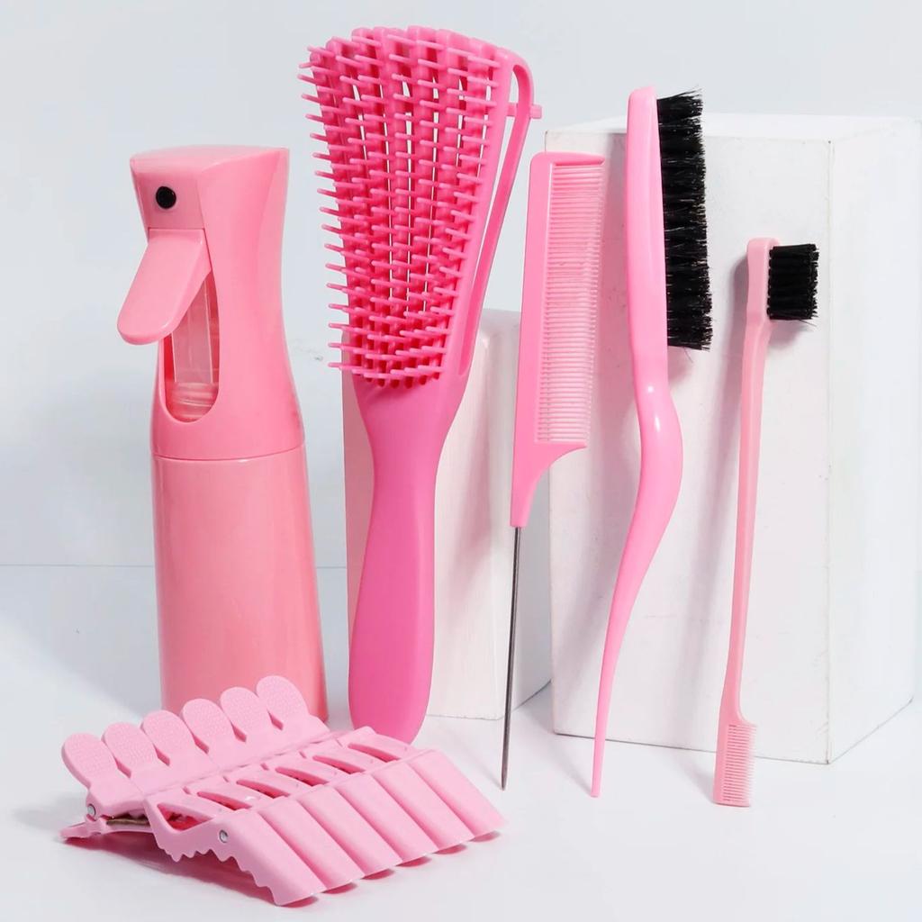 11pcs Hairdressing Styling Set, Suitable for Family Hairdressing Styling, Salon Hairdressing Tools,special for Real Hair Wigs
