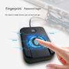 USB Fingerprint Reader for Windows 10/11 Hello One-Click Lock Screen Biometric Fingerprint Login Reader for PC Laptop