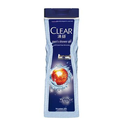 Gel douche sport frais et rafraîchissant pour hommes CLEAR