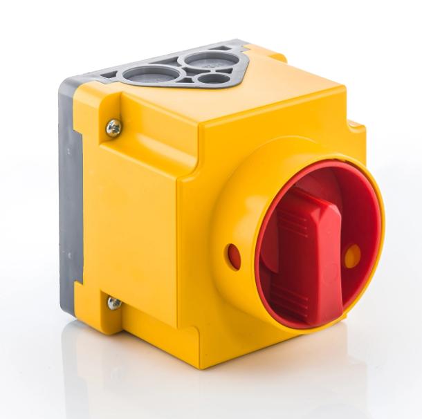 Łącznik Krzywkowy 0-1 3P 32A Ip65 W Obudowie Ml032.3-Rg5/Ob