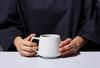 cores Kiki Mug Made in Microwave and Dishwasher Delicately Crafted C811WH, White, 320ml, Japan, Safe,