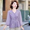 LangSha New Chinese Style Women's Summer Blouse