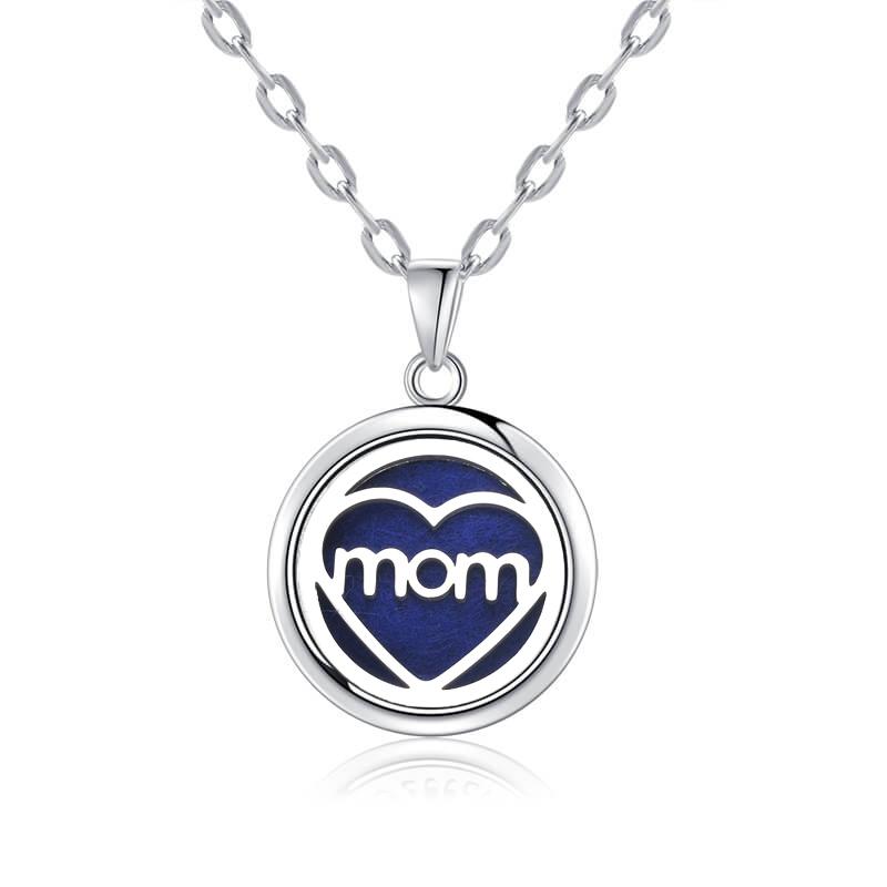 New Tree Of Life Aromatherapy Necklace Stainless Steel Essential Oil Diffuser Amulet Perfume Locket Pendant Women Jewelry Gift