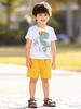 Conjunto de Verão com Desenho para Meninos Little Maven - Estilo Europeu e Americano