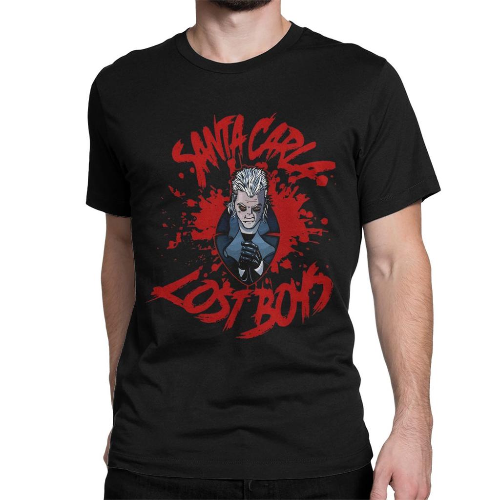 Men Women David The Lost Boys Horror Movies T Shirt Cotton Tops Leisure Short Sleeve O Neck Tee Shirt Summer T-Shirt