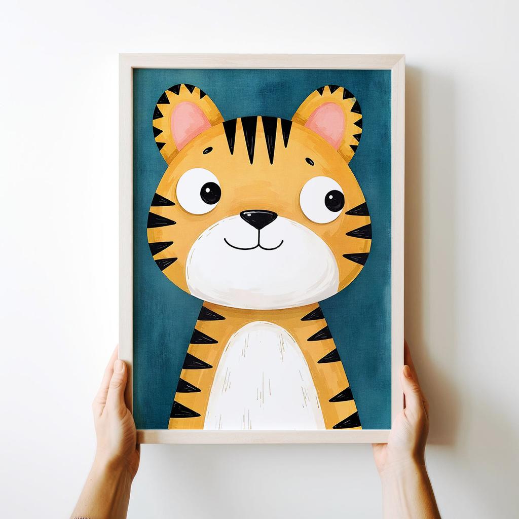Poster Posters for Children Tiger