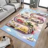 1PC Transportation Vehicle Non-Slip Floor Carpet Compatible for Office&Living Room&Bedroom&Dining Room -  Soft & Pattern-G0373