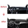 Fit for Peugeot 408 2025-2025 Fastback Dashmat Accessories Dashboard Cover Pad DashMat Sunshade Protective Carpet Car Leather