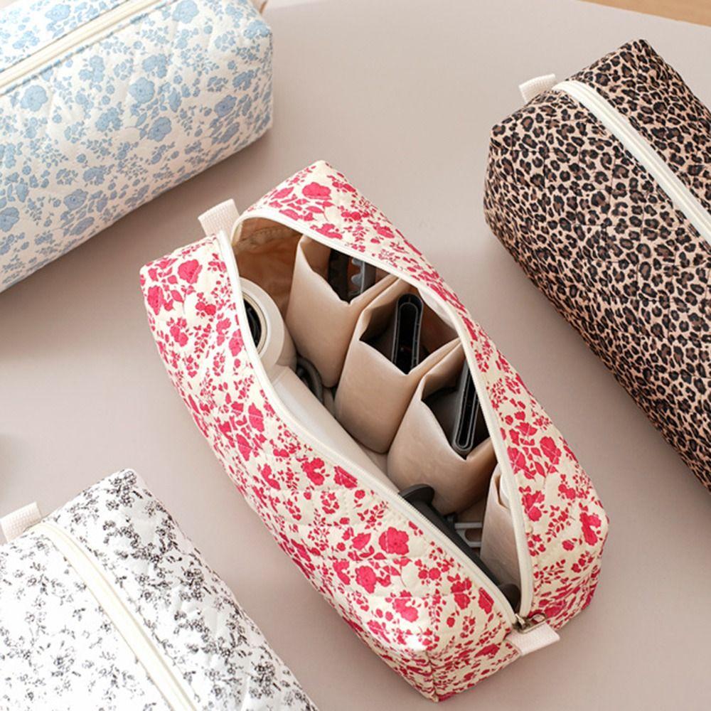 Portable Quilting Cotton Hair Dryer Storage Bag Dustproof Multifunctional Carrying Case Large Capacity Curler Storage Bags