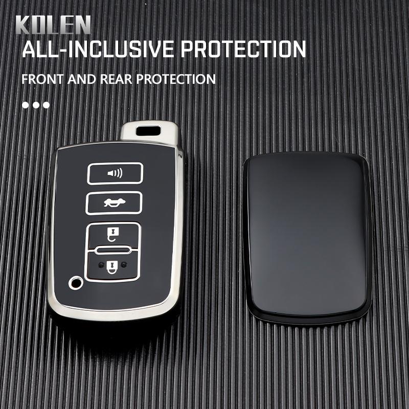 Tpu Car Remote Key Case Cover Shell Fob For Toyota Corolla Camry Rav4 Highlander Auris Chr Avalon Land Cruiser Prius Aygo Prado