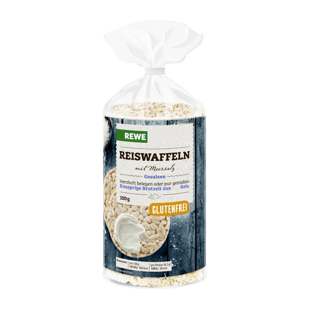 German Bread Gluten-Free Sea Salt Rice Puffs 100G