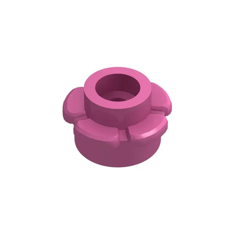 Non-Toxic 50Pcs Moc Parts 24866 Plate Round 1 X 1 With 5 Petals Compatible Bricks Diy Assmble Building Blocks Puzzle Toy Gif Particle Kid