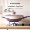 34cm Titanium Micro-Pressure Flat-Bottom Wok