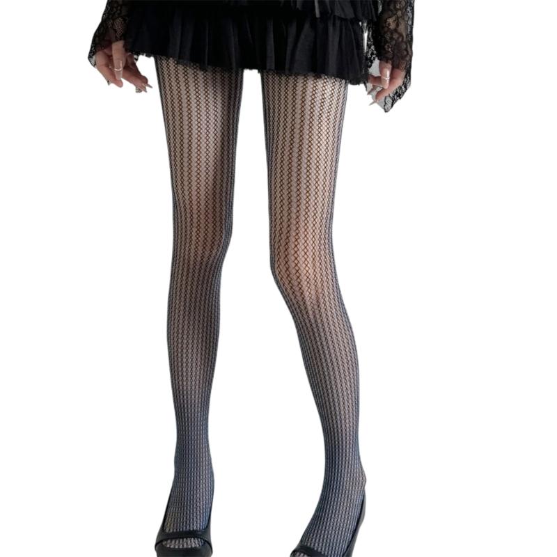 Patterned Tights Fishnet Stockings High Waist Pantyhose Stockings Leggings Mesh Tights for Women Girls Summer Leggings