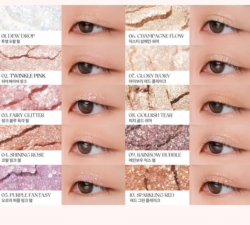 Rom&nd Better Than Palette 8.3g – 13 Color Matte & Shimmer Eyeshadow Palette