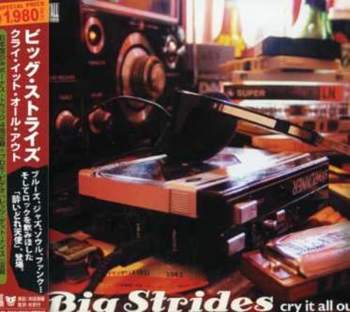 

CD BIG STRIDES - Cry It All Out TOCP66631PROMO Tall Order Reco 2006 Japan Rock Used
