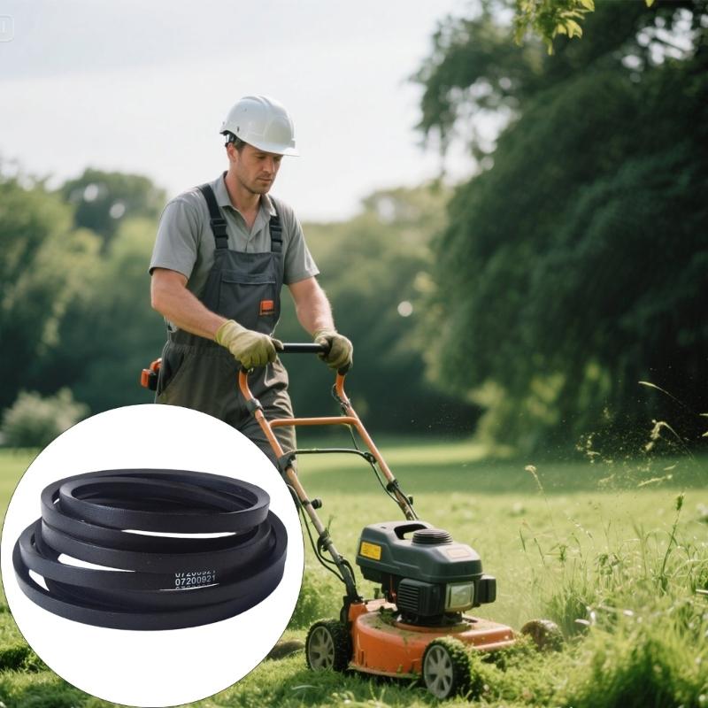 Professional Mower Deck Belt Replacement Optimized For High Torque Applications Extreme Temperature Resistance Included