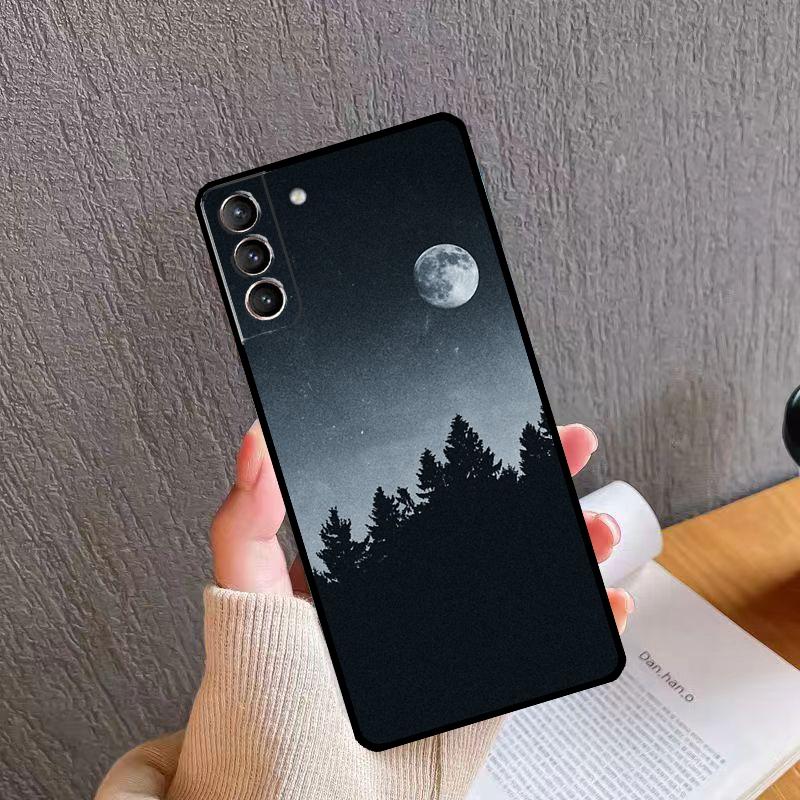 Forest Trees Mountain Phone Case For Samsung Galaxy S25 S26 Ultra S20 S21 S22 S23 S24 S10 Plus S24 FE S25 FE Cover