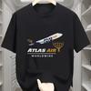 Large Icon Cargo Logo T-Shirt Aviation-themed Cargo Aircraft and Airline Design Featuring The I