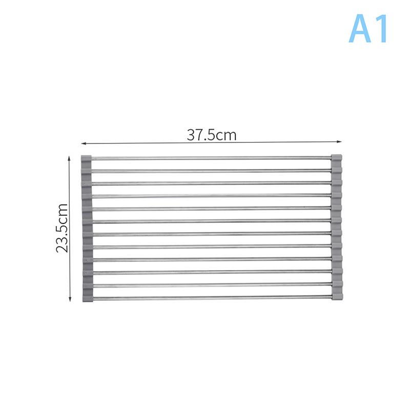 

Кухонная сушилка для рулонных штор, чаша из нержавеющей стали, держатель для фруктов и овощей, раковина, складные полки для рулонных штор