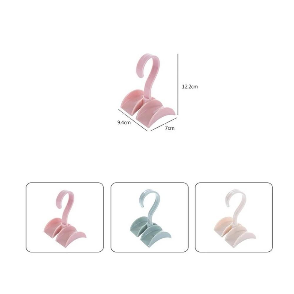 Wall Mounted Arched Hanger 360° Rotatable Purse Hanger Belt Rack Home Organization