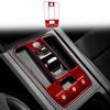 Weicher Kohlefaser-Aufkleber Automatik-Automatikschalthebel für Seat Leon MK4 Cupra Leon Cupra Formentor 2020 2021 2022 2023 2024 LHD RHD