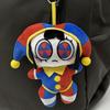 Clown Plüsch Schlüsselanhänger für Rucksack Niedliches Stofftier Schlüsselanhänger Weicher Mini Anhänger Handtaschen Anhänger Lustiges Geschenk für Kinder Frauen