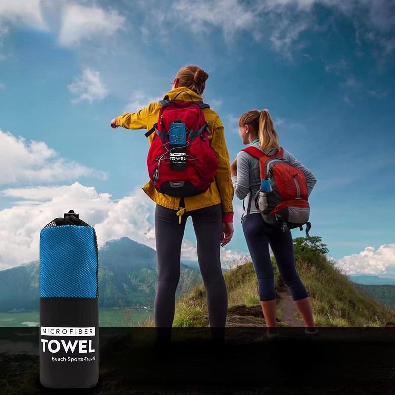 New Microfiber Towel Sports Quick-Drying Super Absorbent Camping Towel Super Soft And Lightweight Gym Swimming Yoga Beach Towel