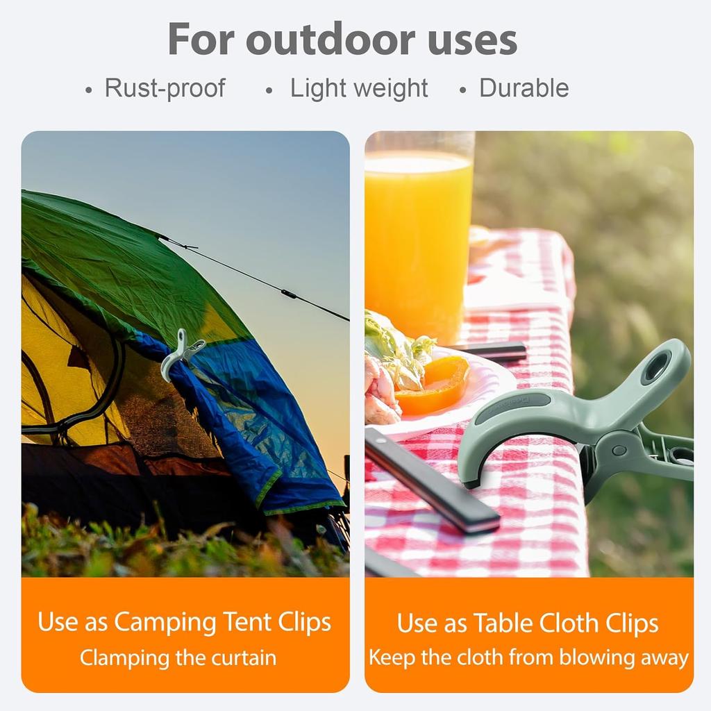 Extra Large Beach Towel Clips for Beach Chairs Cruise Heavy Duty, Towel Holder Clips for Clothes