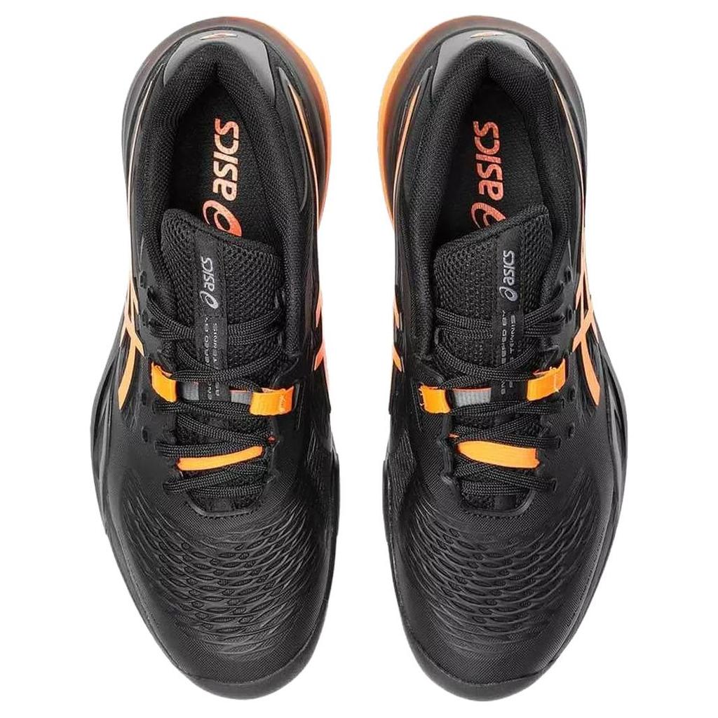 Asics Gel Resolution X Black Shocking Orange Men Sneakers 1041A481-001