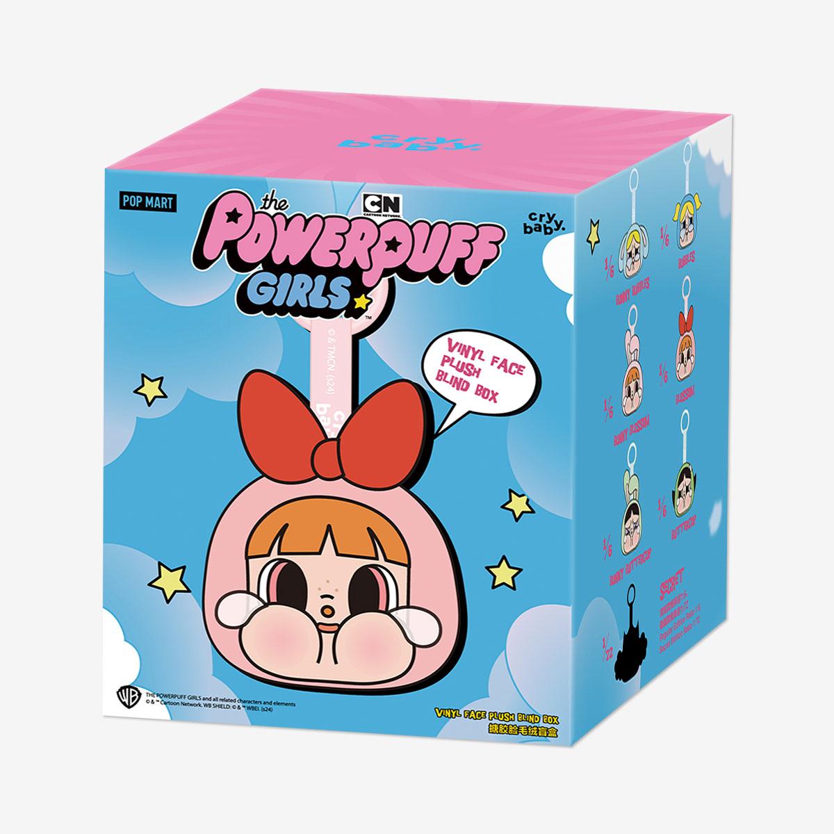 

POP MART CRYBABY × Серия Powerpuff Girls-Виниловая плюшевая фигурка-сюрприз (Индивидуальная упаковка / Набор из 6 предметов)