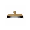 Spatule - PEREL - 400 mm - Acier inoxydable - Poignée en bois - Couleur marron