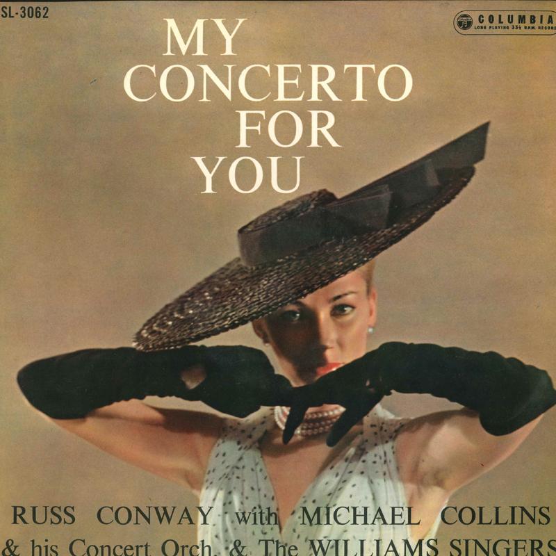 LP Record RUSS CONWAY, MICHAEL COLLINS ORCHES - Prelude to romance SL3062 COLUMBIA 1960 Japan Classical Used
