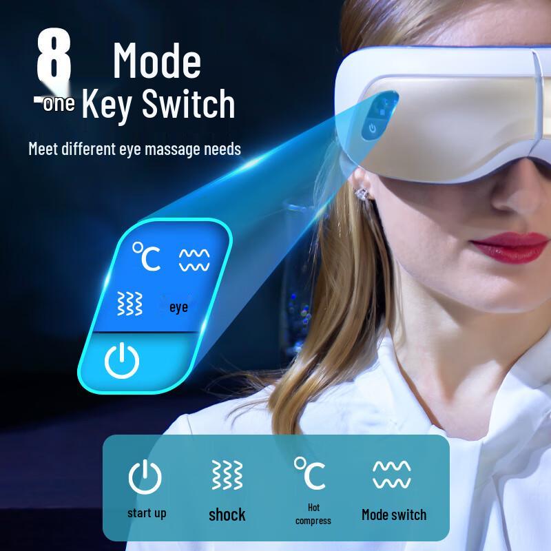 SENBAIWEI Smart Heated Eye Massager Mask