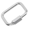 Chain Link Stainless Steel 4‑Corner Multifunctional Connection Buckle for Outdoor Hammock Camping Fishing Hiking8mm