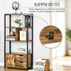 Modern Bookshelf, Stylish Room Divider with Open Compartments and Closed Storage, Versatile Living Room Shelf (only with bookshelf)