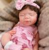 13-inch Fully Solid Silicone Reborn Baby Doll Realistic Baby with Soft and Stretchable Features Doll Toy