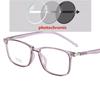 0 -0.5 -0.75 To -6.0 Ultralight  Anti Blue Light Myopes Lunettes Fashion Student Sun Photochromic Square Okulary Korekcyjne
