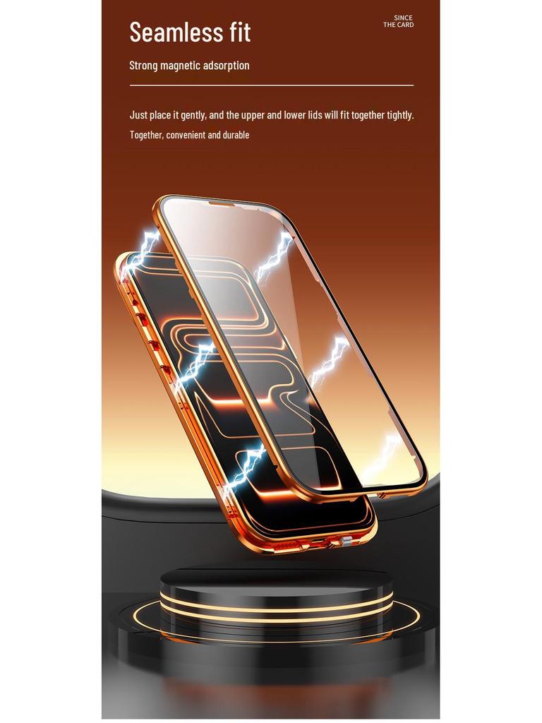 Magneto Double-Sided Anti-Peep Glass Case for iPhone 17 Pro Max