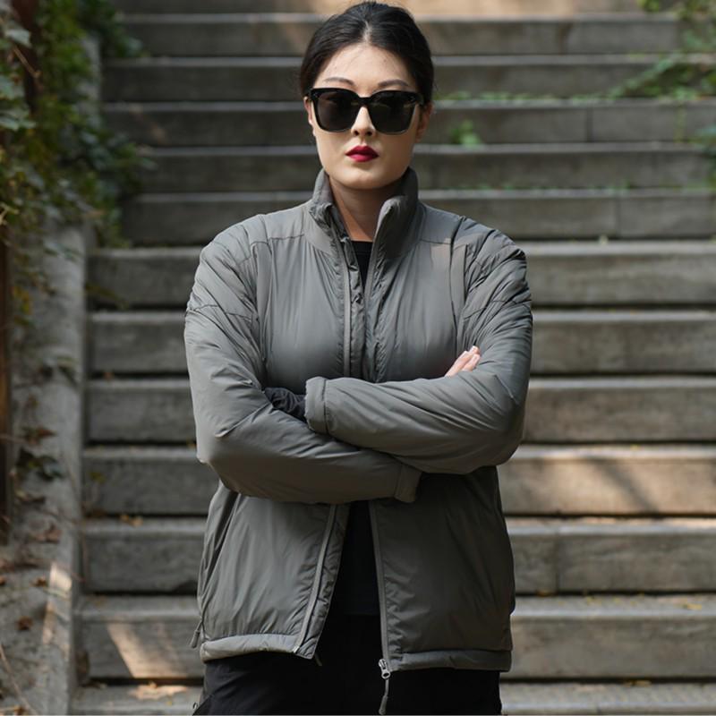 

Мужская тактическая хлопковая куртка с теплоотражающим покрытием - Весенне-осенний ветрозащитный лыжный ветровик 3XL (95-105 kg) серый