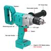 88V Brushless Cordless Electric Drill 13mm 800W Electric Screwdriver 1/2" Auto-locking Chuck Ice Drill Li-ion Battery Power Tool
