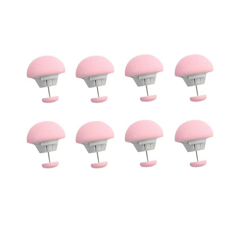 

Булавки для пододеяльника 8 шт. Булавки для пододеяльника с пуговицами, фиксирующая пряжка, нескользящий держатель для одеяла, зажим для простыни для фиксации вниз 8PCS розовый