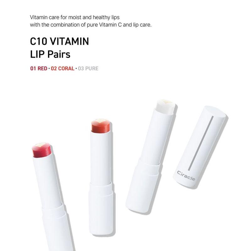 Ciracle - C10 Vitamin Lippen-Paare - 3 Farben