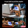 For Samsung Galaxy Z Flip7 FE 5G/Z Flip6 5G Case with Ring Kickstand Magnetic Case PU Leather Back Cover