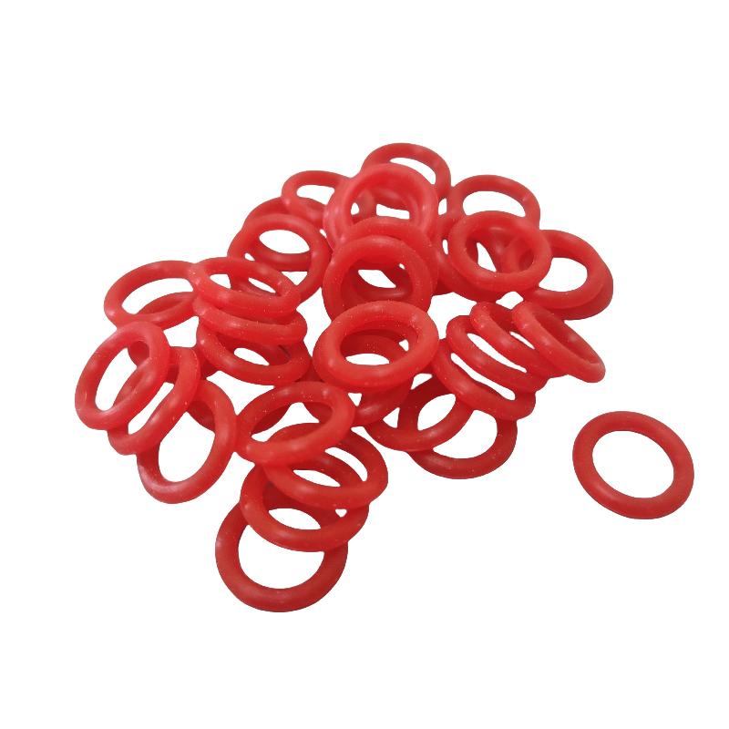 100Pcs Pigeon Bird Foot Rings 8mm Pigeon Identification Foot Rings for Quails Pigeons Clip Rings Bird Appliances Pet Supplies