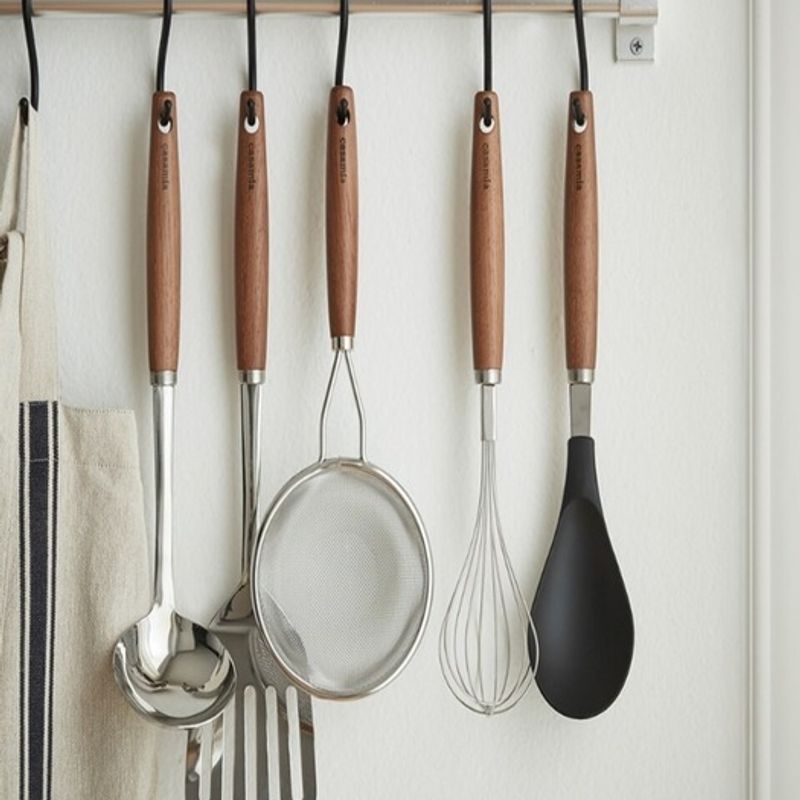 casamia wood cook ladle large