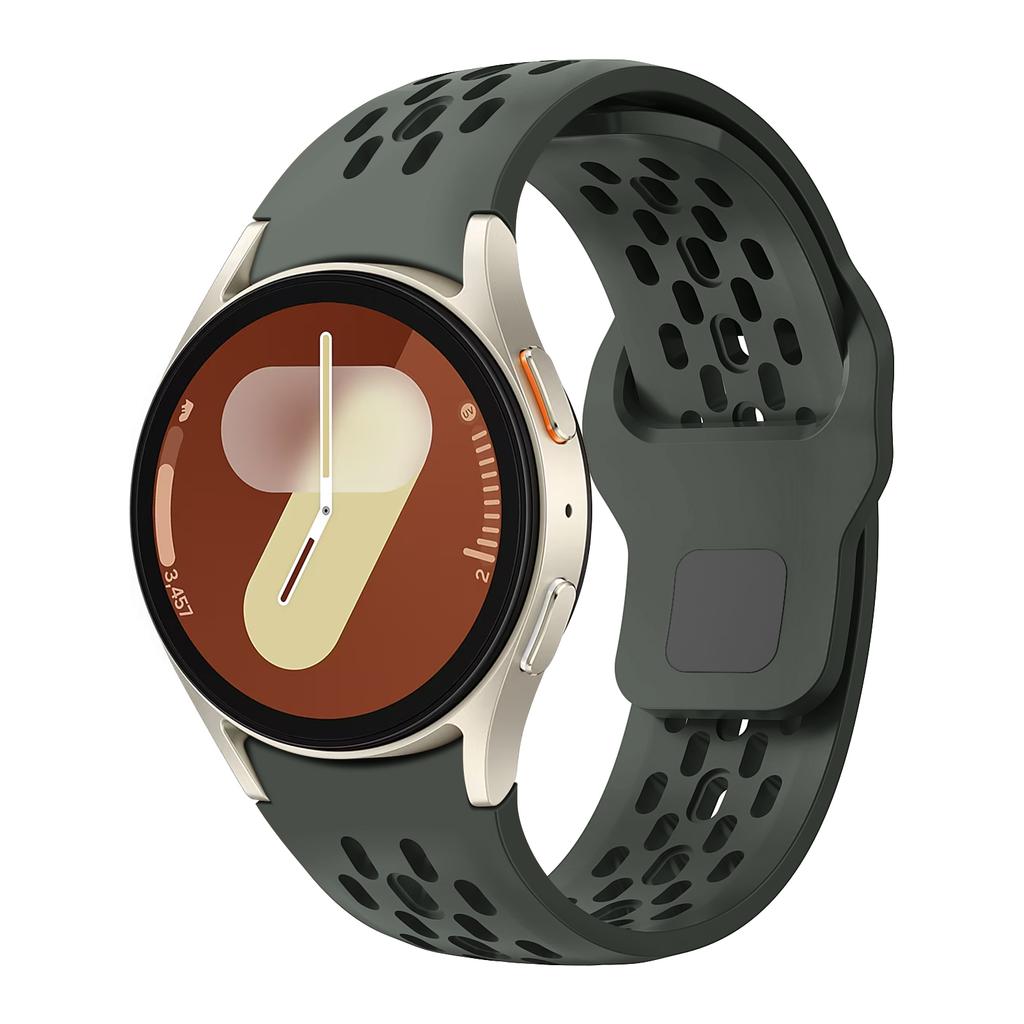 Dla Samsung Galaxy Watch 7 Pasek 4/5/6/FE/classic/Pro 44mm 40mm Sportowy pasek na nadgarstek Silikonowy correa Bransoleta Galaxy Watch 7 Pasek