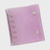 PVC Glitter Transparent A7/M5 Loose-Leaf Notebook & Storage Set